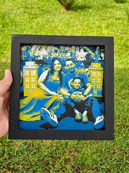 Peça personalizada impressa em 3D pela Stivo 3D